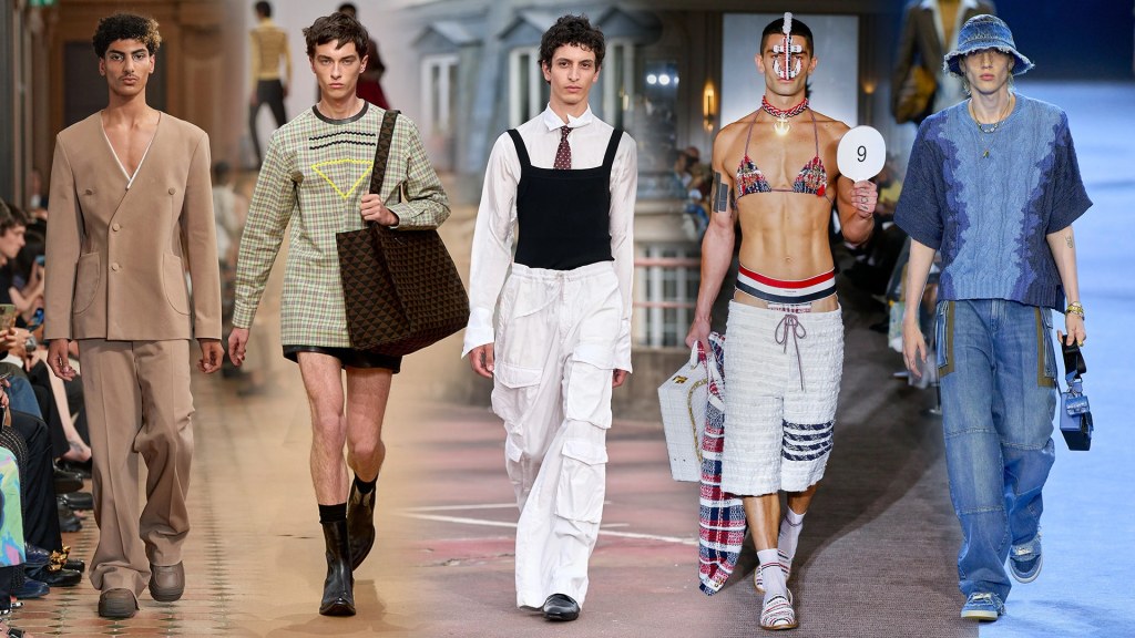 Picture of: Redefining Menswear:  Trends from the Spring  Season  Vogue
