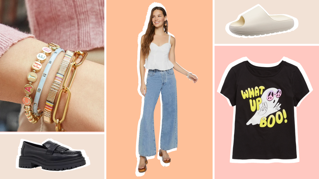 Picture of: Shop TikTok fashion trends for teens, from cloud slides to cargo pants
